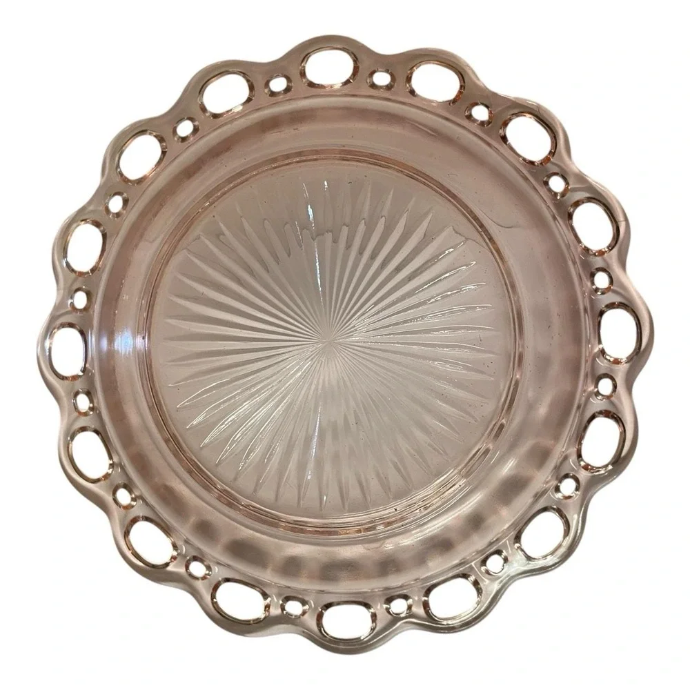 Anchor Hocking Old Colony Depression Glass Serving Bowl 9